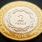 Moneda bimetal 2 PESOS - ARGENTINA, anul 2016 * cod 2019