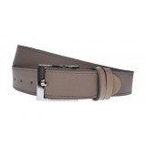 Curea barbati, eleganta pentru costum, din piele naturala, latime 3.2 cm, Gri - CK208G