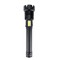 LED професионален фенер, 30W, 2 батерии, zoom, страничен COB Led