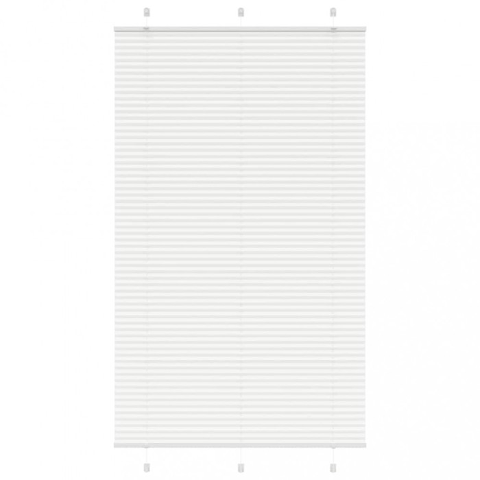 vidaXL Jaluzea plisată alb 120x200 cm Lățime țesătură 119,4 cm