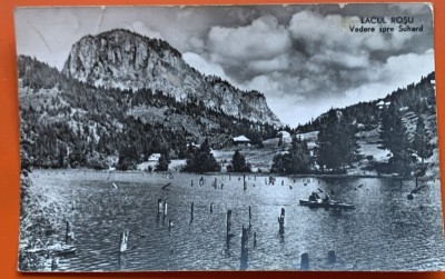 Carte postala Lacul Rosu foto