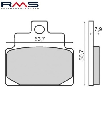 Set placute frana &amp;ndash; Aprilia Scarabeo &amp;ndash; Habana &amp;ndash; Leonardo &amp;ndash; Mojito &amp;ndash; SR &amp;ndash; SR Replica 100-150cc foto