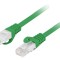 Patch cord RJ45 LANBERG U/UTP Cat 6 LSZH 20m verde