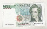 bnk bn Italia 5000 lire 1985