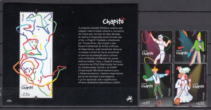 Portugalia 2010 - CIRC - MNH - Nominal 4,77 Eur.