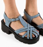 Cumpara ieftin Pantofi Casual dama Samsuna Albastri
