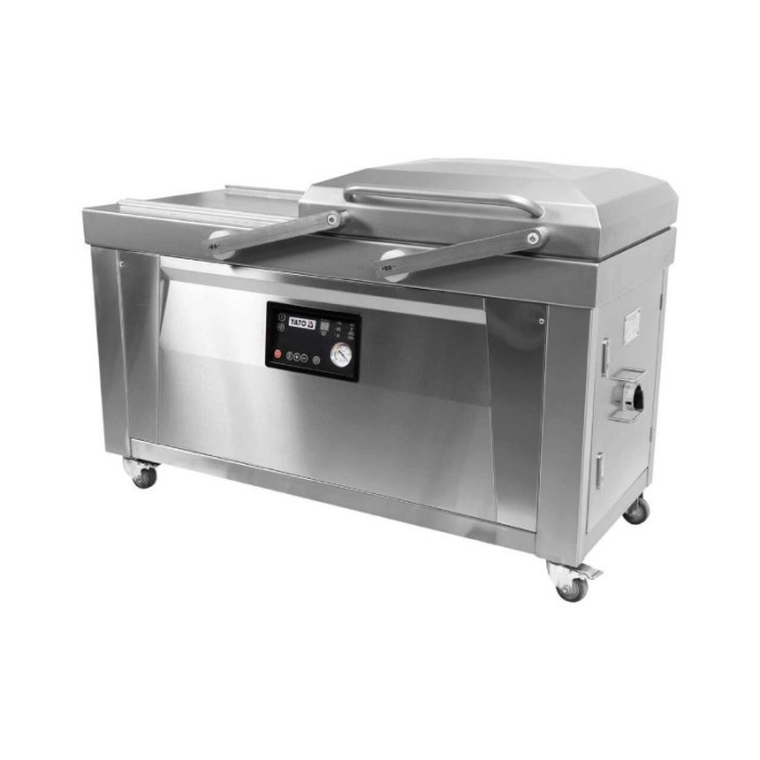 YG-09307 YATO GASTRO Masina de vidat cu doua camere 450 x 600 mm, putere 2 x 900 W