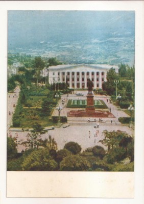FA74-Carte Postala- UCRAINA - Yalta, Lenin Square, necirculata 1963 foto