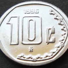 Moneda exotica 10 CENTAVOS - MEXIC, anul 1996 *cod 4958 = UNC