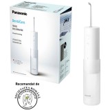 Irigator Bucal Panasonic EW-DJ4B-W503, 4 programe, Acumulator, 10min autonomie, Jet apa Ultrasonic, Alb
