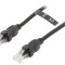 Patch Cord UTP Cat6 Negru 10m