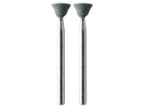 Piatră de șlefuit ceramică 8mm și 3mm, set 2 bucăți