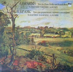 J. Brahms - Trio for piano, violin and french horn (Vinil) foto