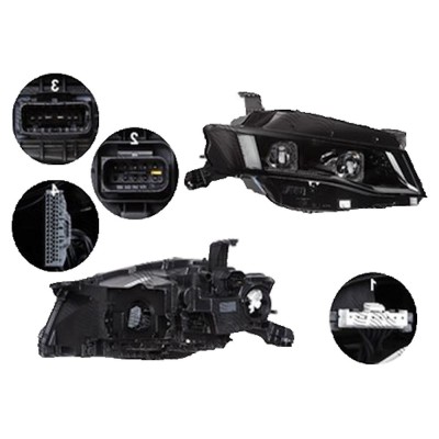 Far Peugeot 508, 09.2018-, partea Dreapta, LED; electric; fara modul semnalizator Fata LED; fara unitate control LED, VALEO foto
