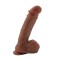 Dildo Leso Ballsy Dual Layer 25.5cm Flesh