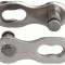 Za conectare rapida KMC 7/8V (CL573002), 1/2&quot;, 2 zale, otel, argintiu