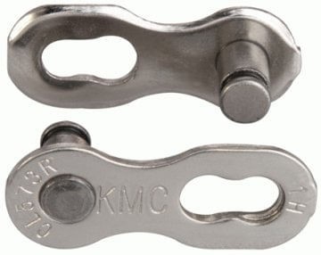 Za conectare rapida KMC 7/8V (CL573002), 1/2&quot;, 2 zale, otel, argintiu