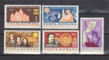 ROMANIA 1964 LP 593 CENTENARE SERIE MNH, Nestampilat