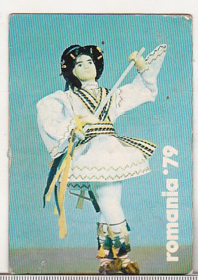 bnk cld Calendar de buzunar - 1979 - Ministerul turismului - Calusar