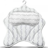 Cumpara ieftin Perna ergonomica pentru cada 3D Mesh, cu prindere in 6 ventuze, 45X45X7cm