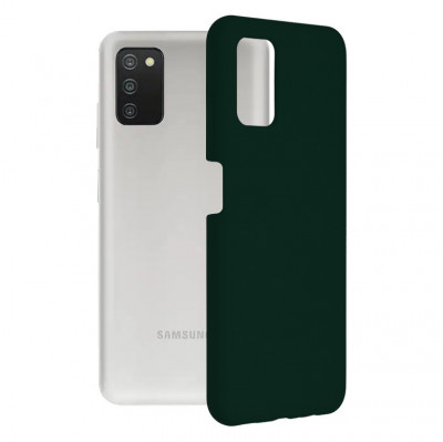 Husa Techsuit Soft Edge Silicon Samsung Galaxy A03s - Dark Green foto