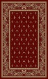 Cumpara ieftin Covor Model Bisericesc Lotos 15033-210, Marime 80 x 150 cm, Grena, Rosu, Inaltime Fir 8 mm, Antialergic, Polipropilena, Manastire, Biserica, Altar, Na