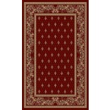 Covor Model Bisericesc Lotos 15033-210, Marime 80 x 150 cm, Grena, Rosu, Inaltime Fir 8 mm, Antialergic, Polipropilena, Manastire, Biserica, Altar, Na
