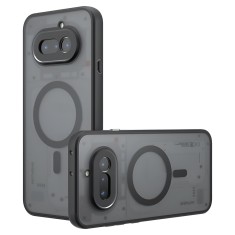 Husa pentru Nothing Phone (4a) Asteroid GSM PureFrost MagSafe, negru frost