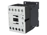 Contactor 3P NO 24VDC 9A cu 3 Contacte Auxiliare