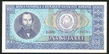 q714 RSR BANCNOTA 100 LEI 1966 NECIRCULATA UNC