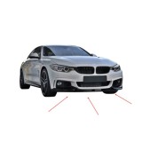 Spoiler prelungire bara fata BMW Seria 4 F32 2014-2020 ABS negru Piano Cod: LSP3021