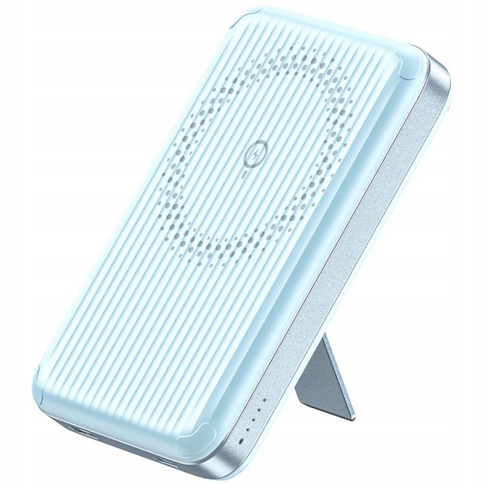 Innostyle Powerswitch Powerbank Cu Inducție Rapidă Pentru Magsafe 10000Mah Stand Albastru