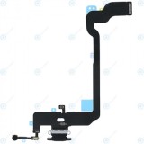 Conector de &icirc;ncărcare flex spațial gri pentru iPhone Xs