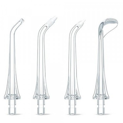 Capat Rezerva pentru Irigator Bucal Bitvae C2 / F30 / 204, Set 4 bucati, Transparent foto