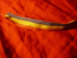 Panglica Tricolor Miniatura Medalii Romania, L=14cm