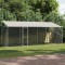 Cușcă pentru c&acirc;ine Argintiu 600 x 200 x 256 cm Oțel Galvanizat