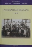 Personalități Siculane Vol. II: Mircea Grec, Viorel Roman, Ioan Tuleu - Carte Istorie Locală