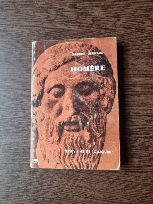 Hom&amp;egrave;re ( Homer - carte in franceza) - Gabriel Germain foto