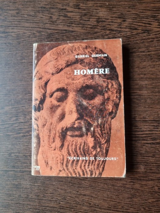 Hom&egrave;re ( Homer - carte in franceza) - Gabriel Germain