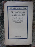 Andre Maurois , Les mondes imaginaires ,Paris ,1929 , editia 1