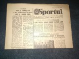 ZIARUL SPORTUL 1 IULIE 1982 PREZENTARE ECHIPA UNIVERSITATEA CRAIOVA