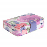 Cutie de bijuterii cu motive florale 20x14 cm