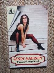 Virusul Dragostei - Sandy Madison, Roman de Dragoste, Editura ZZ, 1996, 143 pagini