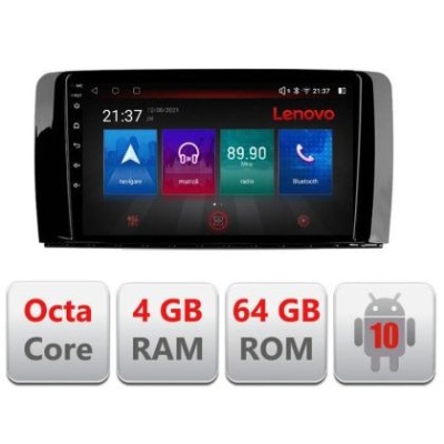 Navigatie Mercedes Clasa R E-215 Octa Core cu Android Radio Bluetooth Internet GPS WIFI DSP 4+64GB 4G CarStore Technology foto