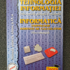 TEHNOLOGIA INFORMATIEI MANUAL PENTRU CLASA A IX-A - Milosescu