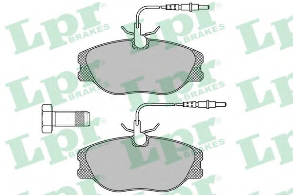 Set placute frana,frana disc PEUGEOT EXPERT platou / sasiu (223) (1995 - 2016) LPR 05P498