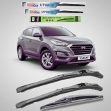 Cumpara ieftin Ștergătoare Hyundai Tucson III TL Facelift (2018&ndash;2020) Hibrid | Set Complet &ndash; TeamCar&reg;