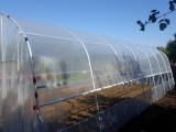 Solar PROFESIONAL din teava zincata 7.5m lungime pe 4m latime / 2.5 inaltime