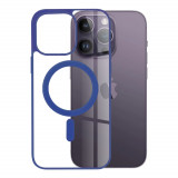 Husa pentru Apple iPhone 14 Pro MAX Techsuit MagSafe Pro Blue, Mov