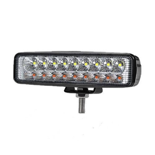 18 Led DRL, lumina de zi, lumina de lucru,Alb,Ambra,intermitente,lumina offroad, ATV, 54w 12/24V